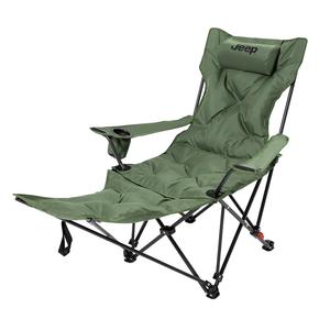 Складной стул и табурет для улицы Jeep, padded adjustable-army зеленый