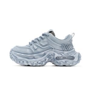 FAIRWHALE Низкие массивные кеды унисекс светло-голубые