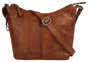 Сумка через плечо Spikes & Sparrow, натуральная кожа, цвет Cognac