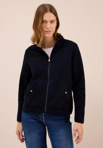Флисовая куртка Cecil Fleece jacket, Blau/Dark Blue