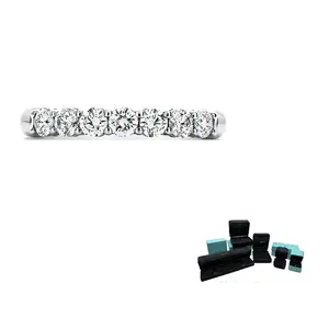 TIFFANY & CO. Платиновое кольцо для женщин Silver