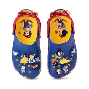Сабо Snow White Crocs Classic Clog, цвет Sunshine