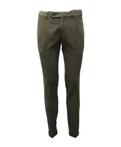 Узкие брюки Michael Coal, зеленый