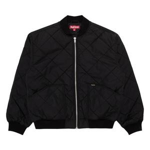 Куртка Supreme AOI Quilted Work Jacket, Black