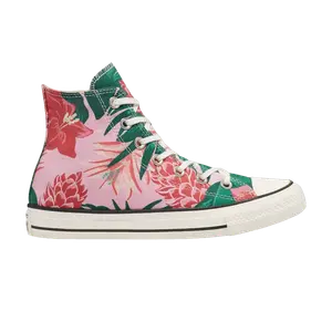 Кроссовки Converse Chuck Taylor All Star High 'Jungle Scene - Pink Floral Print', розовый