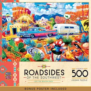 Пазл «Шедевры» из 500 деталей — необычный вариант для взрослых Masterpieces Puzzles, multicolor
