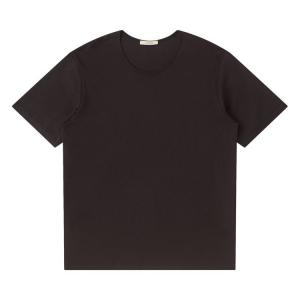 Футболка Lemaire Rib U Neck T-Shirt, Squid Ink