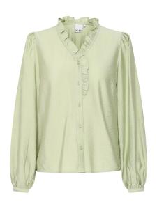 Блузка ICHI Blouse Laya, пастельный зеленый