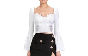 Трикотаж Женская Белая Self-portrait