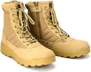 Мужские тактические армейские ботинки, военные пустынные туфли, обувь для альпинизма, ходьбы, трекинга и спорта Generic, Sandy