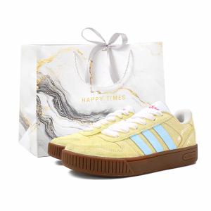 Adidas Neo Низкие скейтбордистские кроссовки D PAD, унисекс, желто-синий