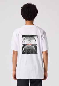 Футболка с принтом DROID CRUX UNISEX Former, кремовый