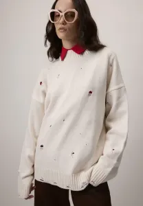 Детальный джемпер Touché Privé, Krem