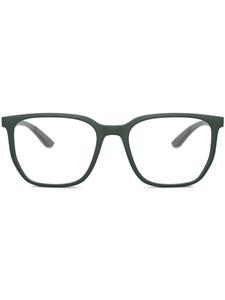 Очки в квадратной оправе Ray-Ban, зеленый