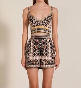 Elara плиссированный бюстье в коричневом RANNA GILL