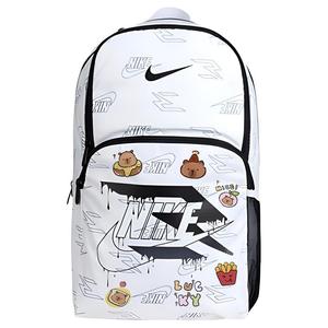 Nike Полиэстеровый рюкзак унисекс белый, Capybara