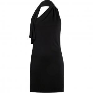 Топ-шарф с запахом KHAITE, черный