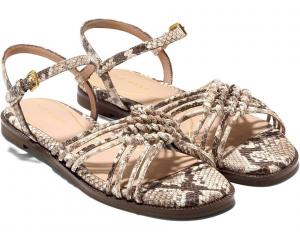 Сандалии Cole Haan Jitney Knot, цвет Sandollar Soho Snake Prnt Leather