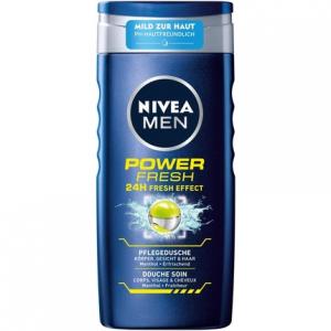 Питательный гель для душа NIVEA MEN Power Fresh 250 мл Nivea