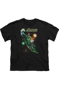 Футболка с коротким рукавом для детей "Justice League of America: Галактический стражник" Gildan, черный