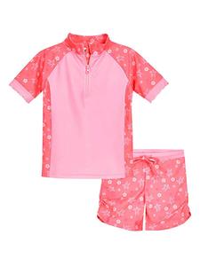 Купальник Playshoes 2tlg Badeoutfit Hawaii, розовый
