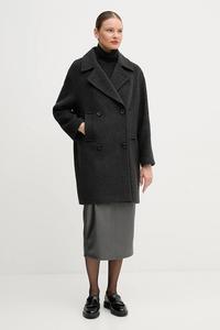 Пальто с шерстью Marc Aurel, серый