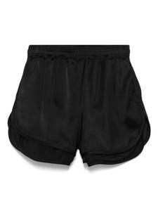 Двусторонние шорты Jil Sander, черный