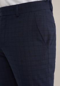 Костюмные брюки WE Fashion, темно-синий