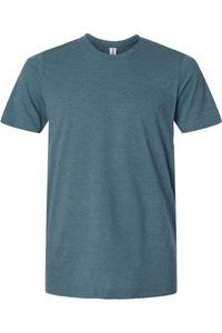 Футболка Tultex Combed CVC, цвет heather deep teal