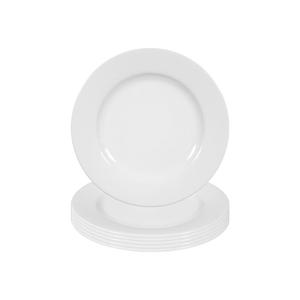 Набор из 6 тарелок для хлеба Rondo/Liane, белые, диаметр 17,1 см Seltmann Weiden, белый