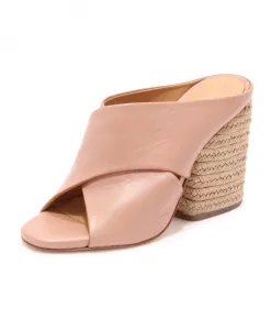 Сандалии Venus Napa из кожи цвета таупе Paloma Barcelã³, розовый