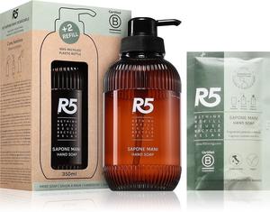 Жидкое мыло Sapone mani + одна сменная упаковка R5