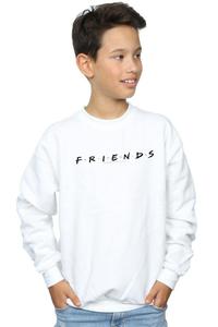 Толстовка с текстовым логотипом Friends, белый