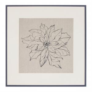 Картина Melrose International под стеклом, 50 см, бежевый / серый