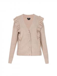 Usha BLACK LABEL Женский кардиган бежевого цвета