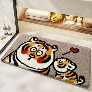 Dajiang Ковер 50х100 см для ванной, высоковпитывающий, быстросохнущий, нескользящий