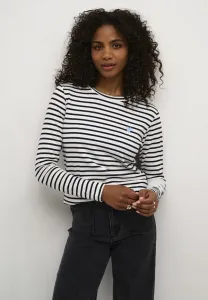 Топ с длинными рукавами liddy t Kaffe, Chalk Black Windsurfer Heart