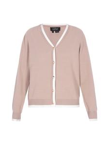 Usha BLACK LABEL Женский кардиган бежево-белого цвета