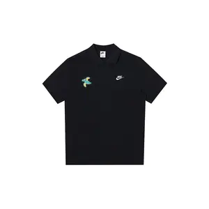 Рубашка-поло унисекс Nike, цвет Black