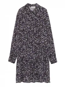 Платье-рубашка с цветочным принтом Marc O'Polo, черный