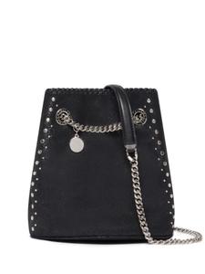 Stella McCartney сумка-ведро Falabella с заклепками, черный