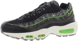 Nike Air Max 95, мужские кроссовки для бега, Black Electric Green Smoke Grey Lt Bone