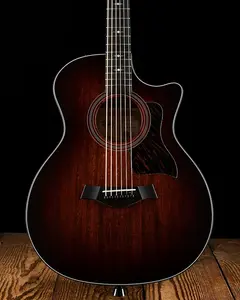 Taylor-guitars 324ce Baritone-6 LTD - Shaded Edge Burst