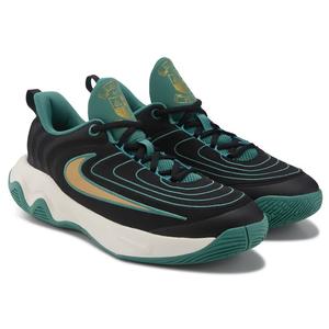 Детская баскетбольная обувь giannis immortality 4 от Nike для малышей/больших детей, black/gold