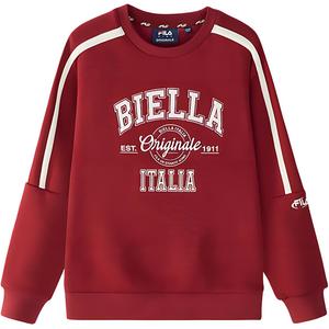 Свитшот seductive red для подростков FILA KIDS, красный
