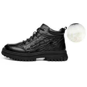 Ботинки мужские Men"s Casual Men High-Top, черный Chint