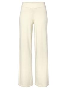 LASCANA Вязаные брюки кремового цвета