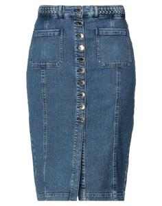 Джинсовая юбка Pinko, синий
