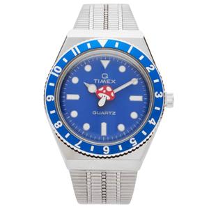 Timex X seconde/seconde/ q prequel top ring watch, Smurf