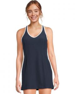 Платье Beyond Yoga Spacedye Starting Line Dress, цвет Nocturnal Navy